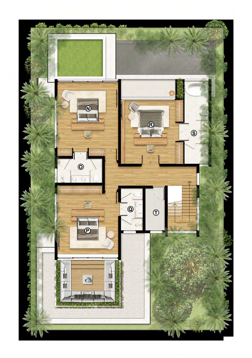 Type A floor plan 1